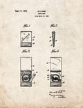 Patent Blueprint 2215 1 12 A4 Photo Print
