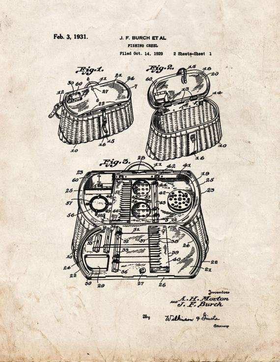 Patent Blueprint 2220 1 12 A4 Photo Print