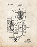 Patent Blueprint 2222 1 12 A4 Photo Print