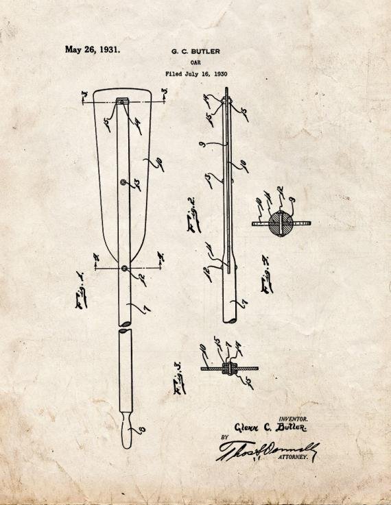 Patent Blueprint 2223 1 12 A4 Photo Print