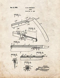 Patent Blueprint 2233 1 12 A4 Photo Print