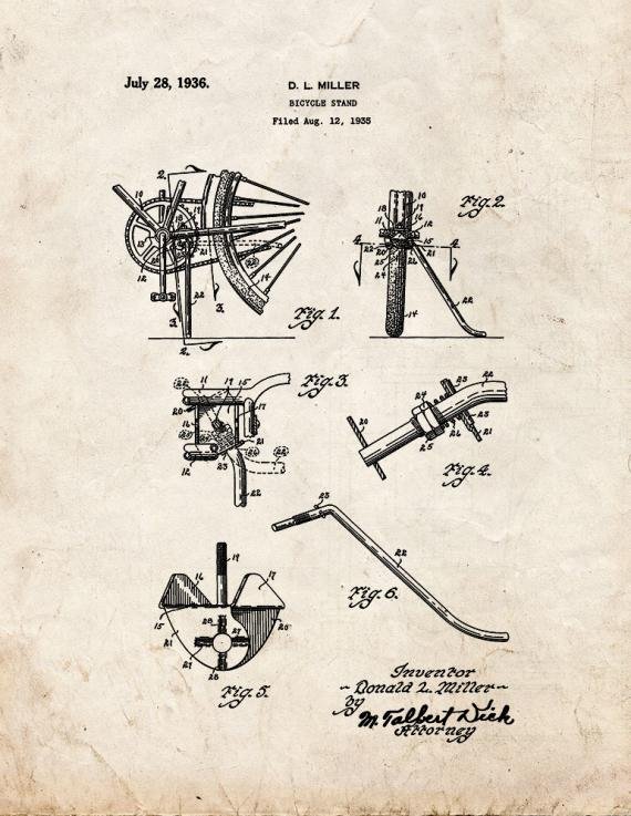 Patent Blueprint 2235 1 12 A4 Photo Print