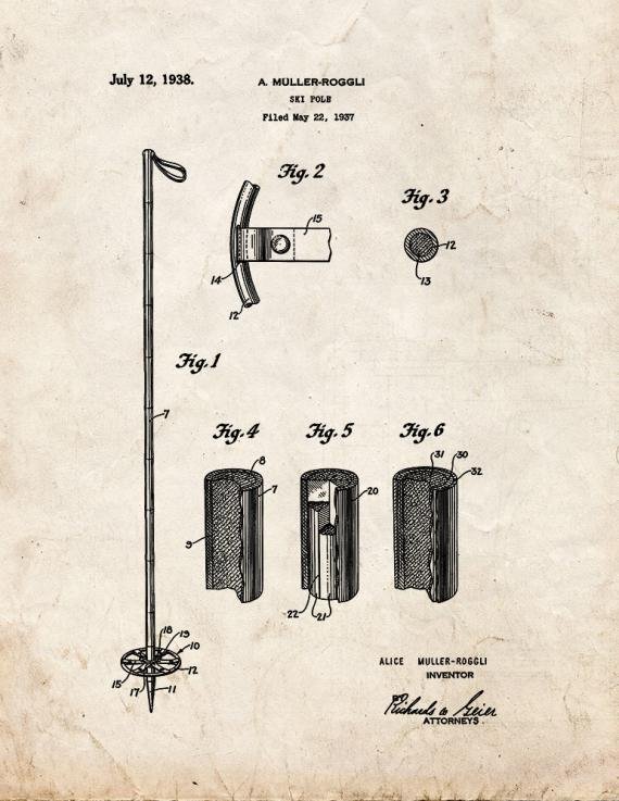 Patent Blueprint 2239 1 12 A4 Photo Print
