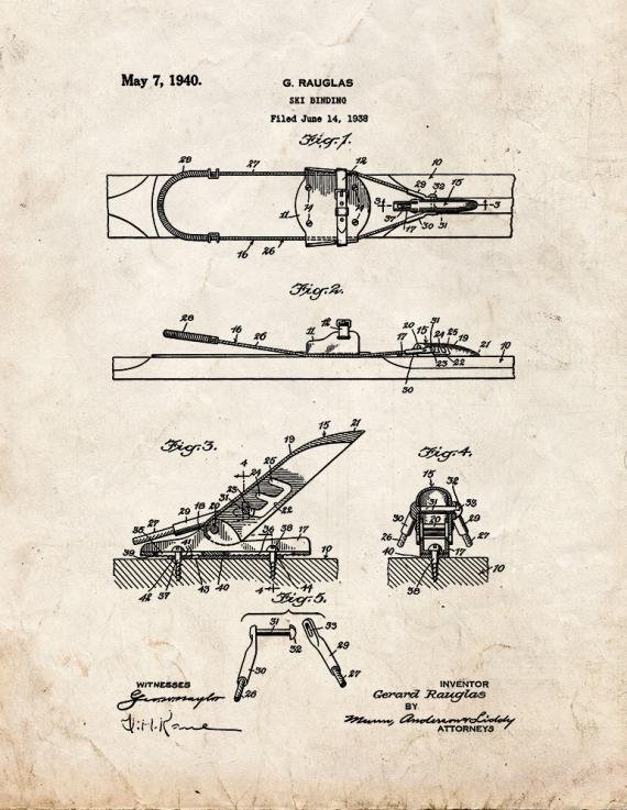 Patent Blueprint 2245 1 12 A4 Photo Print