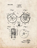 Patent Blueprint 2254 1 12 A4 Photo Print