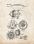 Patent Blueprint 2260 1 12 A4 Photo Print