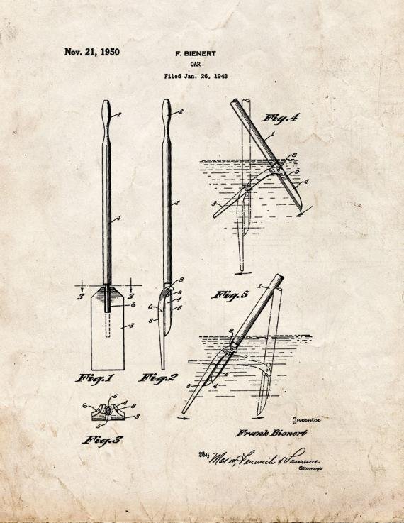 Patent Blueprint 2262 1 12 A4 Photo Print