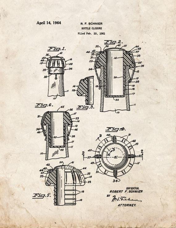 Patent Blueprint 2277 1 12 A4 Photo Print