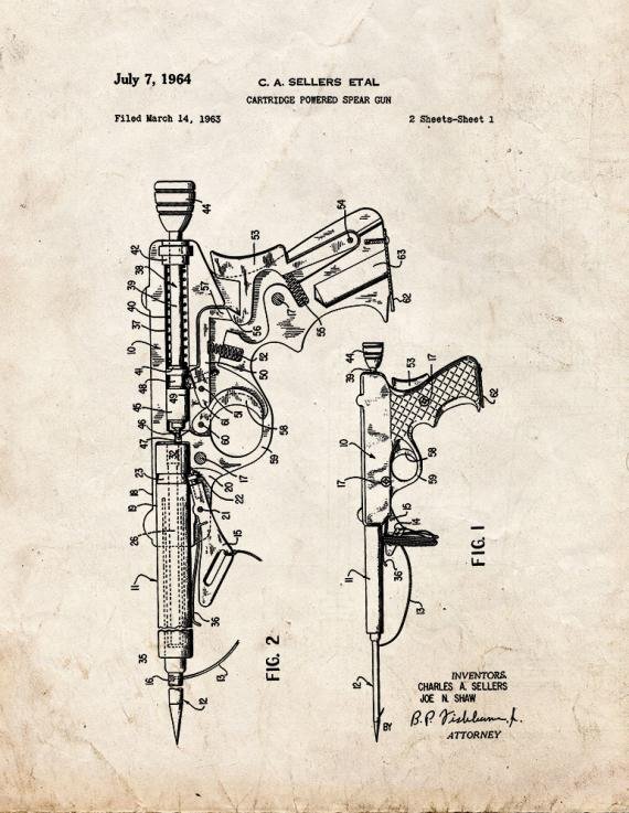 Patent Blueprint 2279 1 12 A4 Photo Print