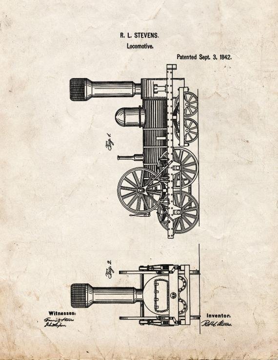 Patent Blueprint 228 1 12 A4 Photo Print