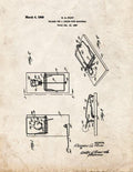 Patent Blueprint 2284 1 12 A4 Photo Print