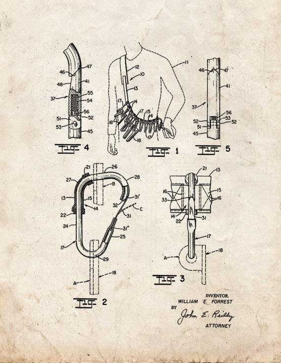Patent Blueprint 2288 2 12 A4 Photo Print