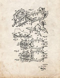 Patent Blueprint 2290 2 12 A4 Photo Print