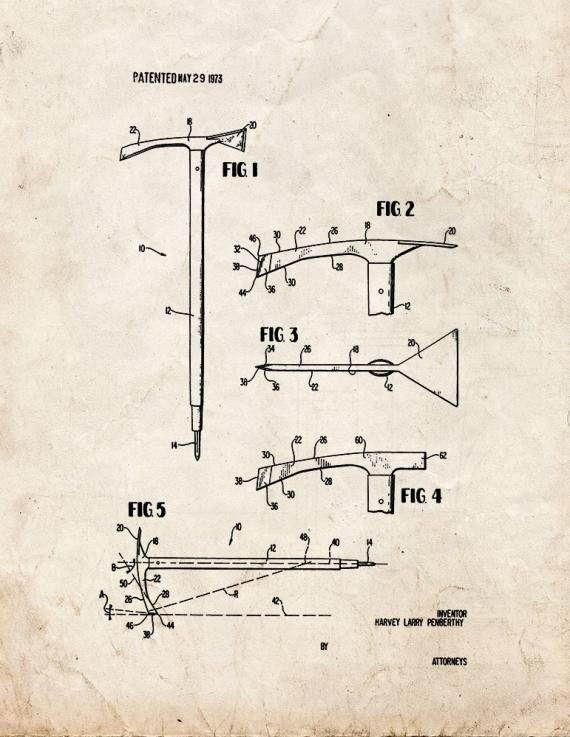 Patent Blueprint 2292 2 12 A4 Photo Print