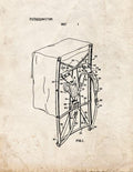 Patent Blueprint 2296 2 12 A4 Photo Print