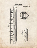 Patent Blueprint 230 1 12 A4 Photo Print