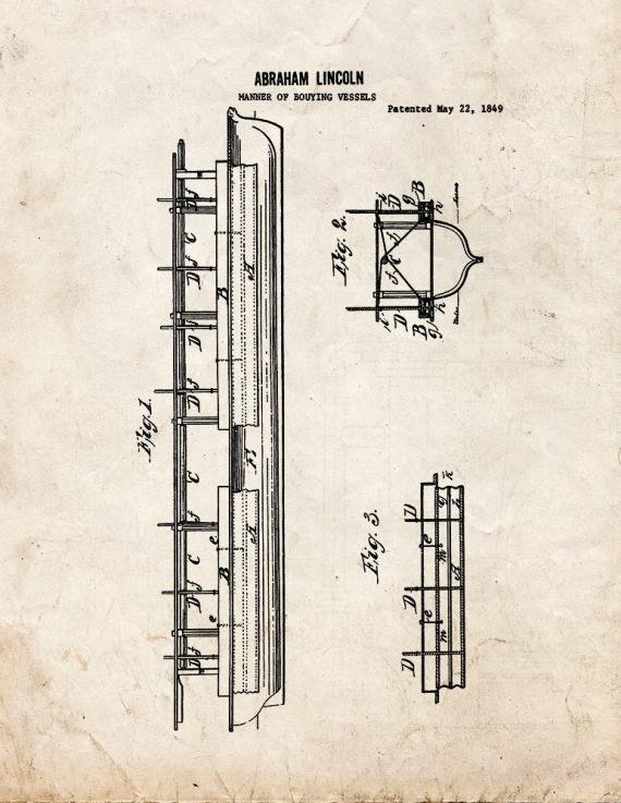 Patent Blueprint 230 1 12 A4 Photo Print