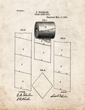 Patent Blueprint 2307 1 12 A4 Photo Print