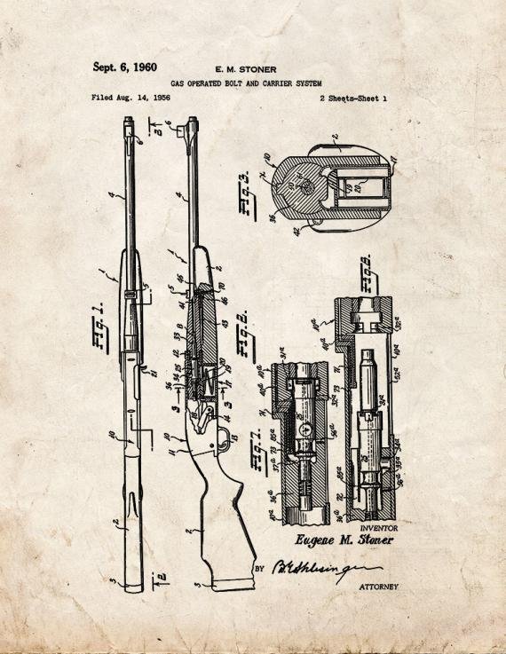 Patent Blueprint 2314 1 12 A4 Photo Print