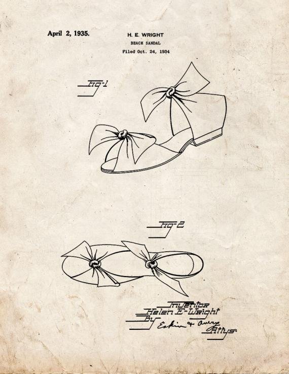 Patent Blueprint 2323 1 12 A4 Photo Print
