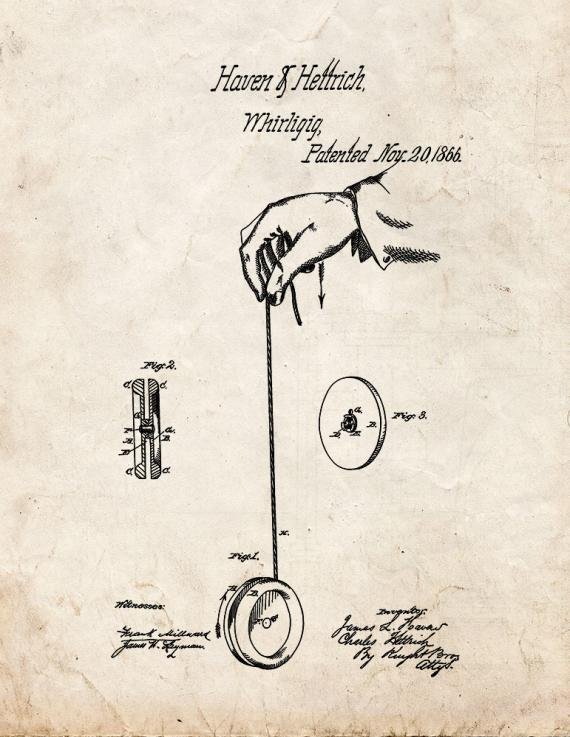 Patent Blueprint 2325 1 12 A4 Photo Print