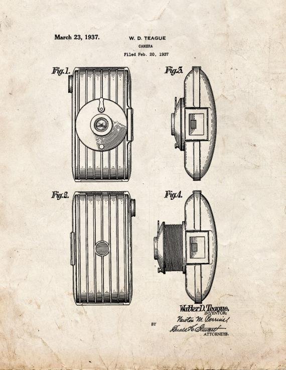 Patent Blueprint 2330 1 12 A4 Photo Print