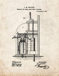 Patent Blueprint 2343 1 12 A4 Photo Print