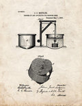 Patent Blueprint 2345 1 12 A4 Photo Print