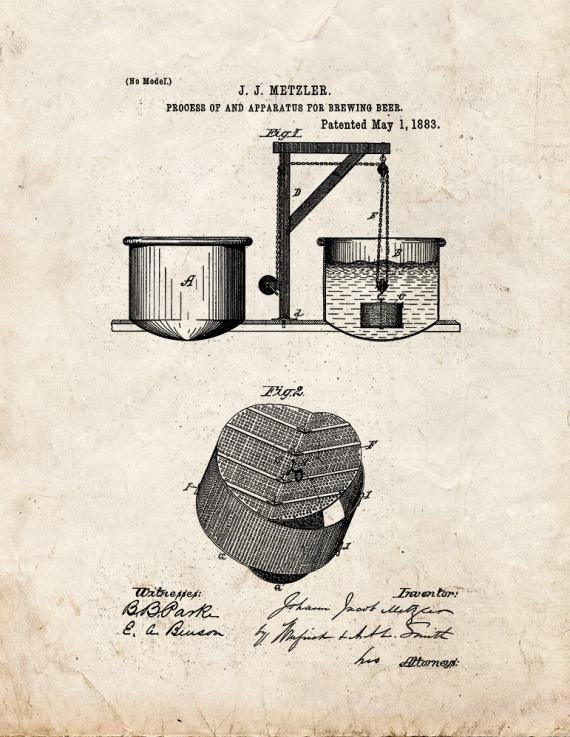 Patent Blueprint 2345 1 12 A4 Photo Print