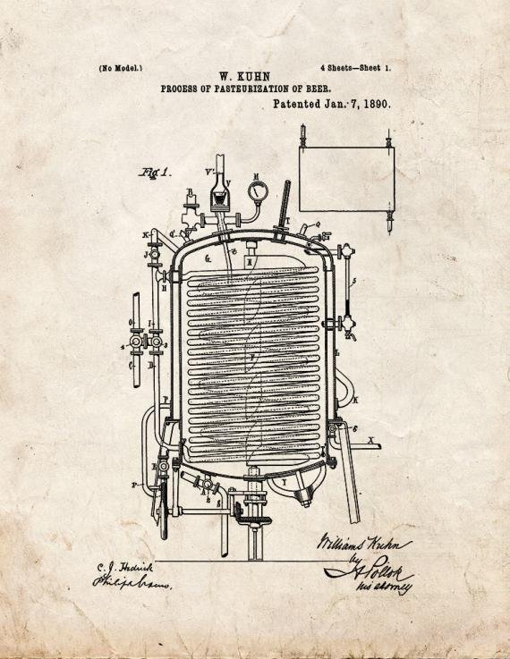 Patent Blueprint 2346 1 12 A4 Photo Print