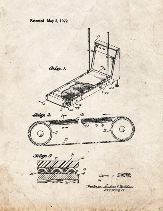 Patent Blueprint 2353 2 12 A4 Photo Print