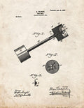 Patent Blueprint 2383 1 12 A4 Photo Print