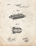 Patent Blueprint 2387 1 12 A4 Photo Print