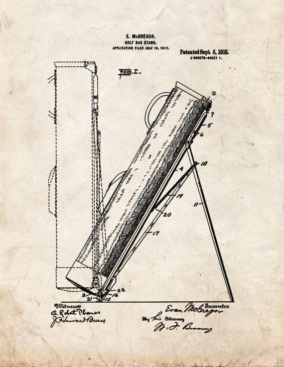 Patent Blueprint 2392 1 12 A4 Photo Print