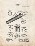 Patent Blueprint 2393 1 12 A4 Photo Print