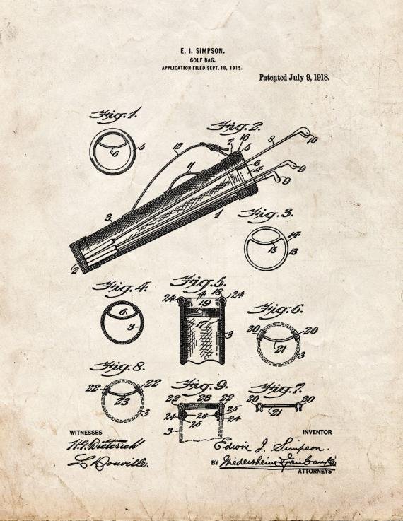 Patent Blueprint 2393 1 12 A4 Photo Print