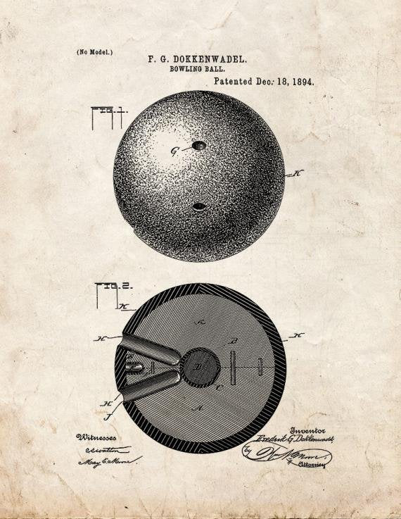Patent Blueprint 2395 1 12 A4 Photo Print
