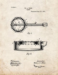 Patent Blueprint 2402 1 12 A4 Photo Print
