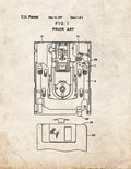 Patent Blueprint 2406 2 12 A4 Photo Print
