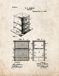 Patent Blueprint 2408 1 12 A4 Photo Print