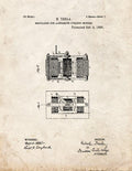 Patent Blueprint 2420 1 12 A4 Photo Print