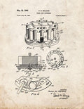 Patent Blueprint 2422 1 12 A4 Photo Print