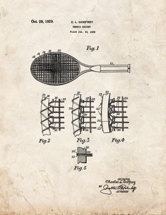 Patent Blueprint 2423 1 12 A4 Photo Print