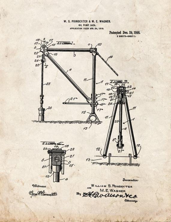 Patent Blueprint 2431 1 12 A4 Photo Print