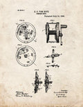 Patent Blueprint 2445 1 12 A4 Photo Print