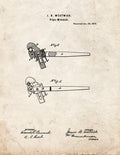Patent Blueprint 245 1 12 A4 Photo Print