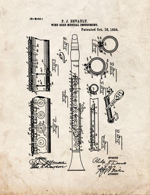 Patent Blueprint 2467 1 12 A4 Photo Print