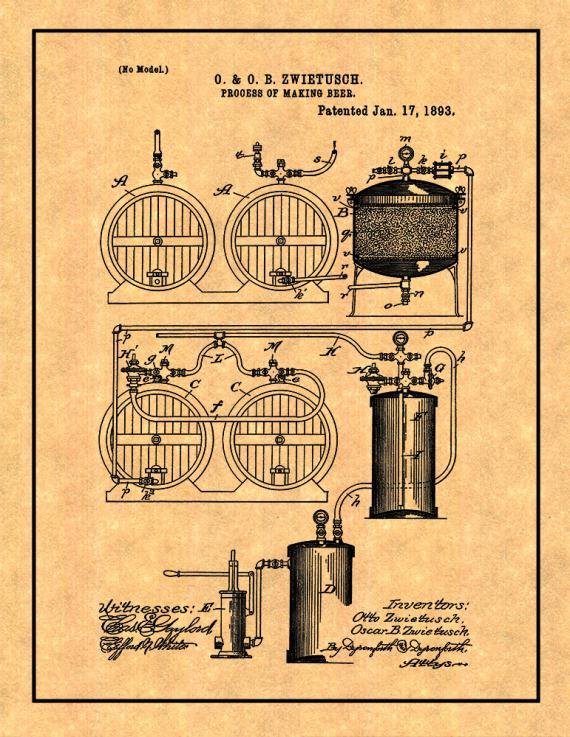 Patent Blueprint 2474 1 12 80 paper b A4 Photo Print