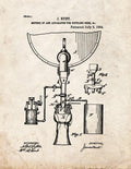 Patent Blueprint 2476 1 12 A4 Photo Print