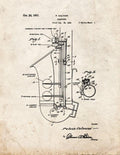 Patent Blueprint 2483 1 12 A4 Photo Print